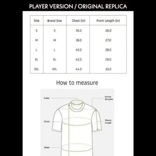 Home Player Version Soccer Football Jersey