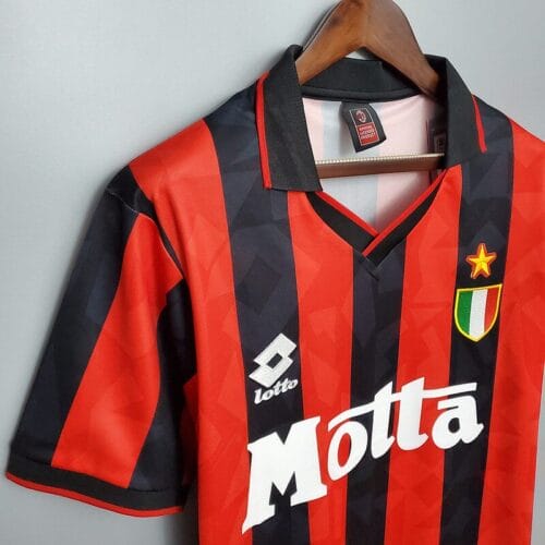 Buy Best Online Ac Milan 1993-94 Retro Soccer Jersey - Image 3