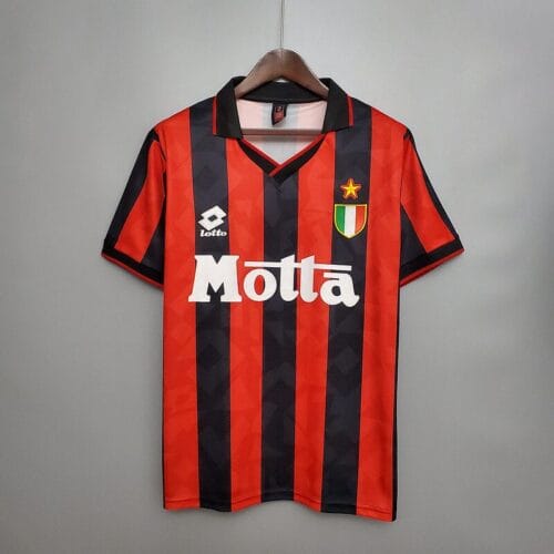Buy Best Online Ac Milan 1993-94 Retro Soccer Jersey