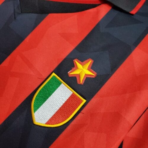 Buy Best Online Ac Milan 1993-94 Retro Soccer Jersey - Image 5
