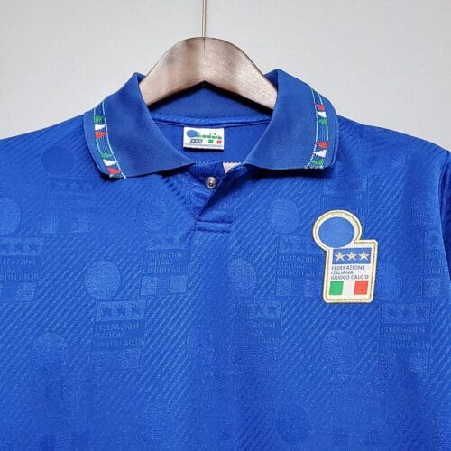 Buy Italy Home Retro Classic Football Soccer Jersey 1994 - Image 6