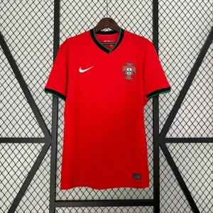 Portugal Home EURO 2024 Fan Version Soccer Jersey