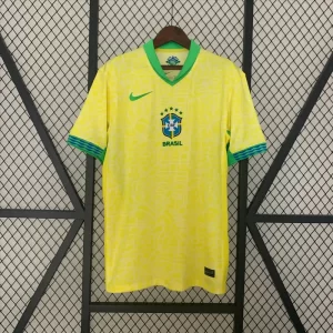 Brazil Home Fan Version Soccer Jersey