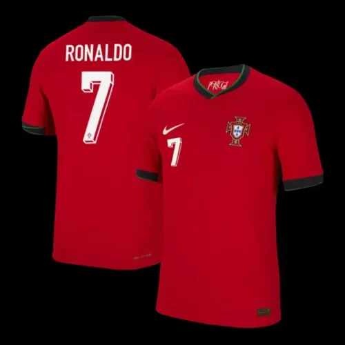 Portugal Home Soccer 2024 RONALDO 7 Jersey