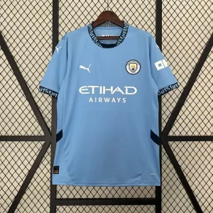 Manchester City Home Fan Version Soccer Jersey