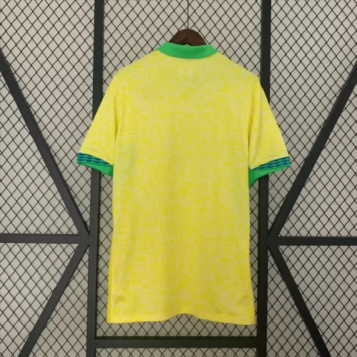 Brazil Home Fan Version Soccer Jersey