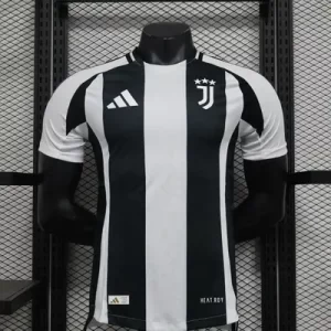 Juventus Home Player Version Soccer Jersey 2024-25
