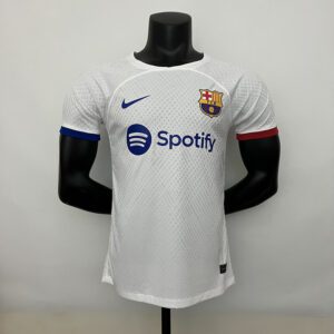 Barcelona Away Player Version Soccer Football Jersey