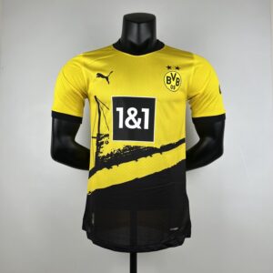 BVB Dortmund Home Player Version Soccer Jersey