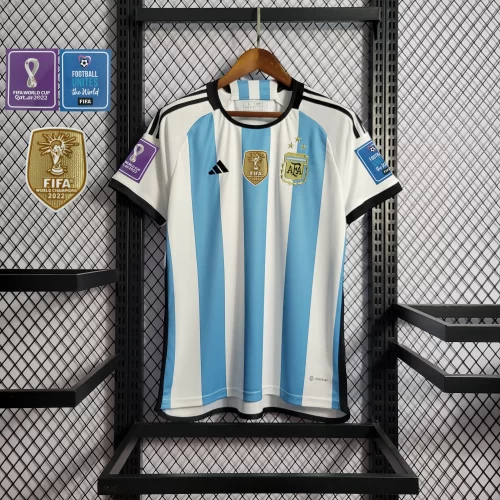 Argentina Home jersey with All Badges