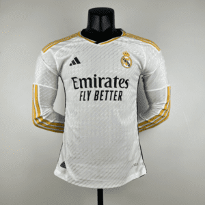 Real Madrid Home Full Sleeves PLAYER Version Soccer Jersey