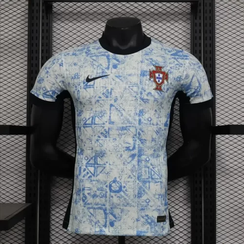 Portugal Away Player Version Soccer Jersey