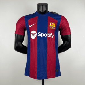 Barcelona Home Player Version Soccer Jersey