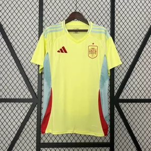 Spain Away Fan Version Soccer Jersey