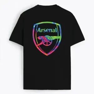 Buy Arsenal Crest Black T-Shirt Online
