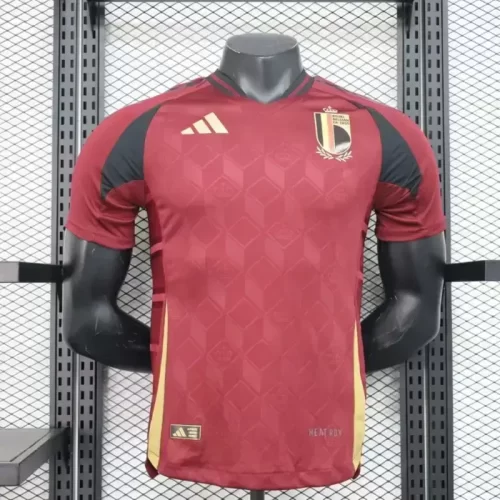 Belgium Home Player Version Soccer Jersey 2024