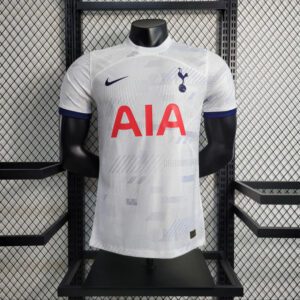 Buy Tottenham Hotspurs Home Player Version Soccer Jersey 2023-24